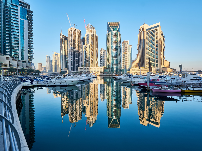 Dubai Marina skyline